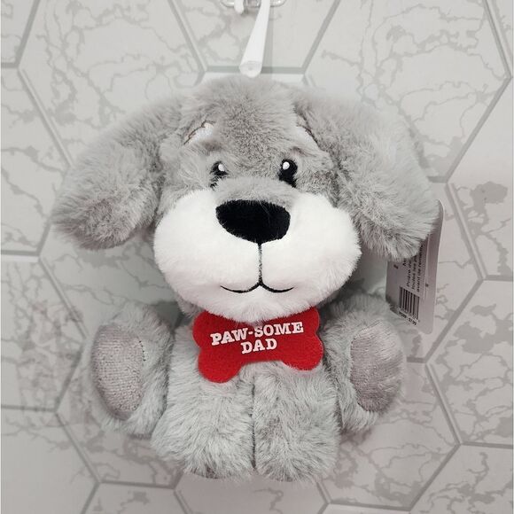 American Greetings Plush Dog "Paw Dome Dad" Father Day Gift toy - Picture 1 of 9